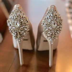 Badgley Mischka Kiara Embellished Pumps